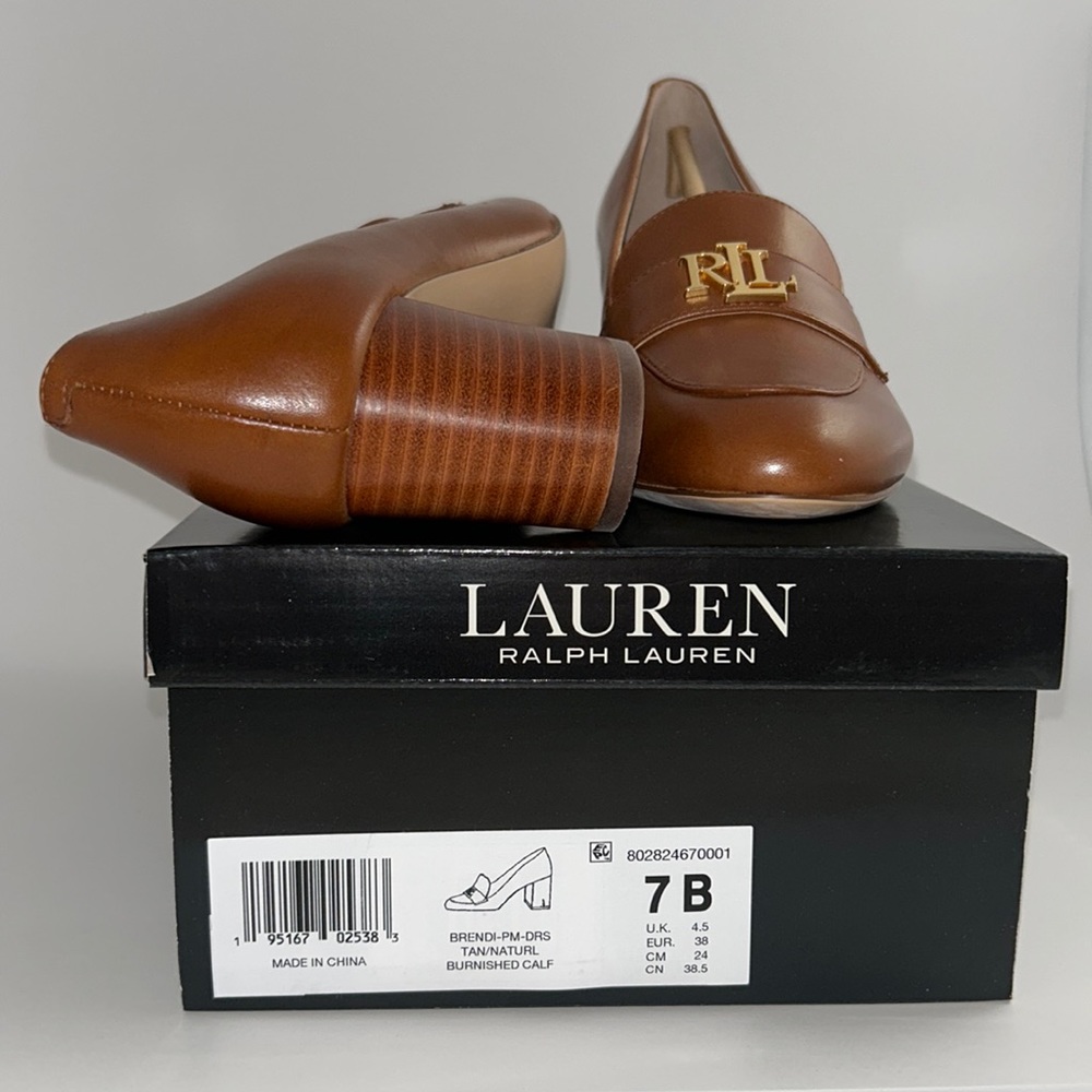 Tan Pumps- Lauren Ralph Lauren